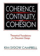 Book cover of: Coherence, Continuity, and Cohesion. By: Kim Sydow Campbell