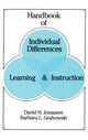 Book cover of: Handbook of Individual Differences, Learning, and Instruction