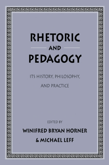 Book cover of: Rhetoric and Pedagogy
