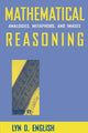 Book cover of: Mathematical Reasoning. By: Lyn D. English