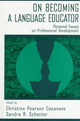 Book cover of: on Becoming A Language Educator