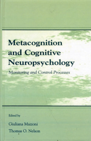 Metacognition and Cognitive Neuropsychology