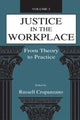 Book cover of: Justice in the Workplace. By: Russell Cropanzano