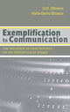 Book cover of: Exemplification in Communication