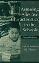 Book cover of: Assessing Affective Characteristics in the Schools