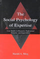 Book cover of: Social Psychology of Expertise