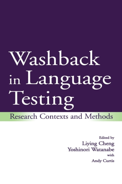 Book cover of: Washback in Language Testing