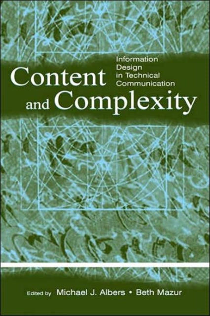 Book cover of: Content and Complexity
