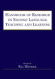 Book cover of: Handbook of Research in Second Language Teaching and Learning