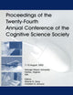 Book cover of: Proceedings of the Twenty-fourth Annual Conference of the Cognitive Science Society