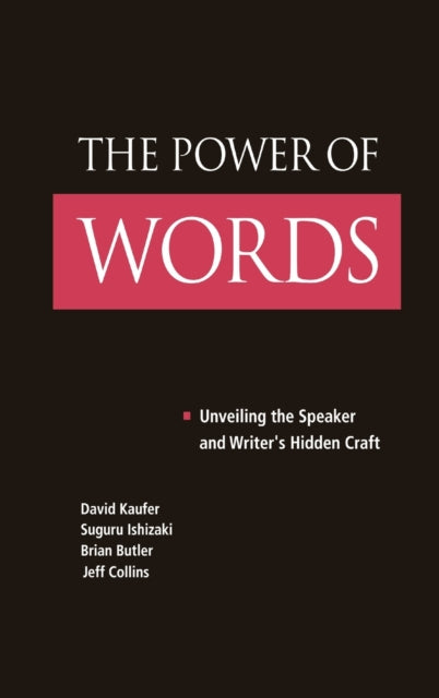 Book cover of: Power of Words. By: David S. Kaufer