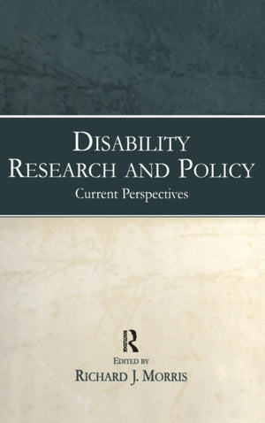 Disability Research and Policy