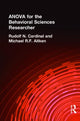 Book cover of: ANOVA for the Behavioral Sciences Researcher. By: Rudolf N. Cardinal