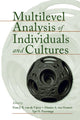 Book cover of: Multilevel Analysis of Individuals and Cultures