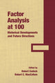 Book cover of: Factor Analysis at 100