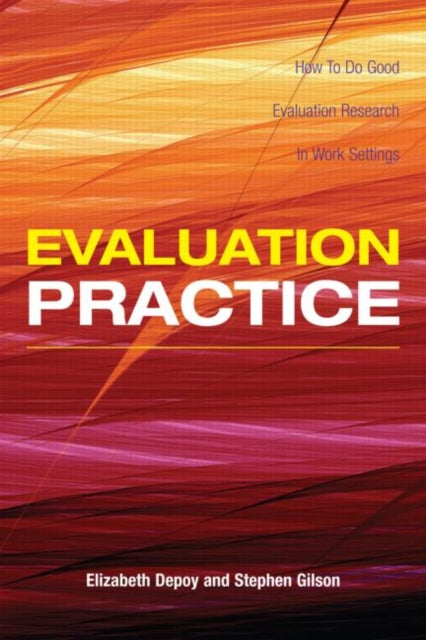 Book cover of: Evaluation Practice. By: Elizabeth DePoy