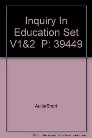 Inquiry In Education Set V 1&2