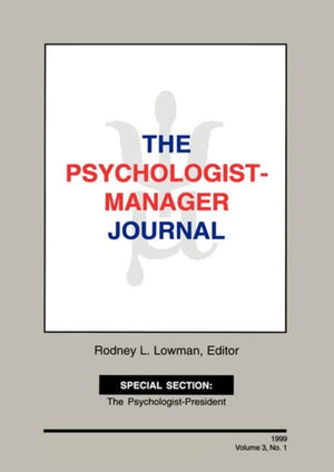 Psychologist-Manager Journal