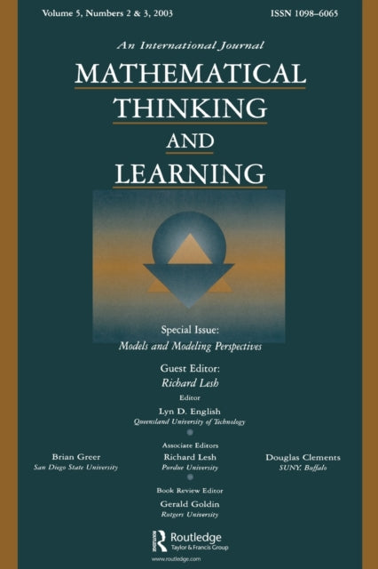 Book cover of: Models and Modeling Perspectives. By: Richard A. Lesh
