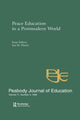 Book cover of: Peace Education in a Postmodern World. By: Ian M. Harris
