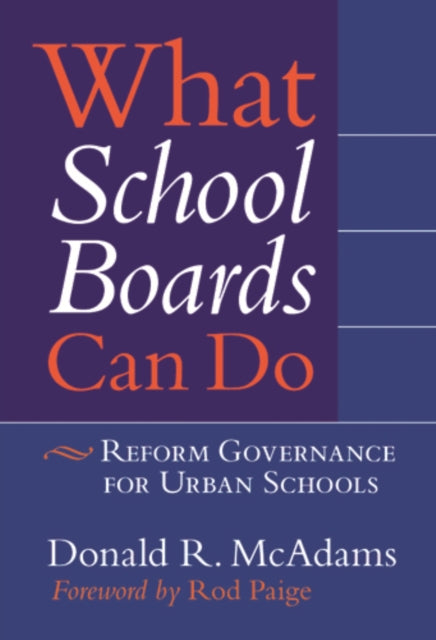 Book cover of: What School Boards Can Do
