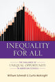 Book cover of: Inequality for All. By: Schmidt, William H.
