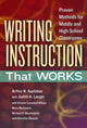 Book cover of: Writing Instruction That Works. By: Arthur N. Applebee