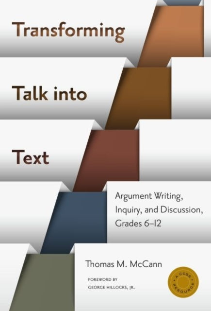 Book cover of: Transforming Talk Into Text. By: Thomas M. McCann