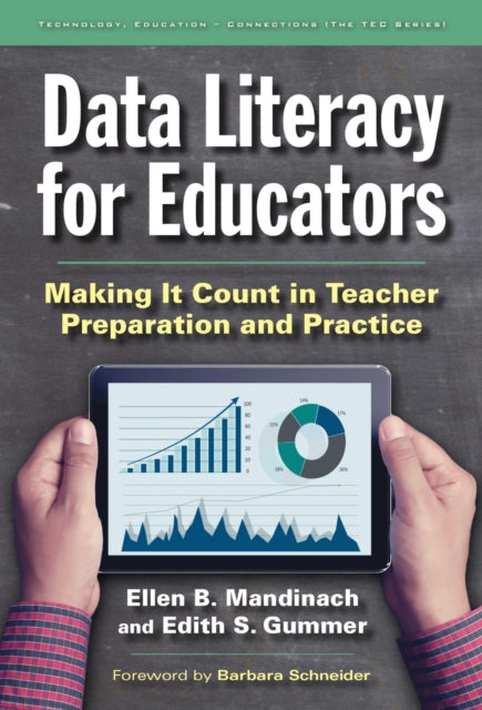 Book cover of: Data Literacy for Educators. By: Ellen B. Mandinach