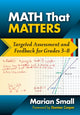 Book cover of: Math That Matters. By: Marian Small