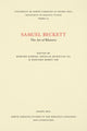 Book cover of: Samuel Beckett. By: Edouard Morot-Sir