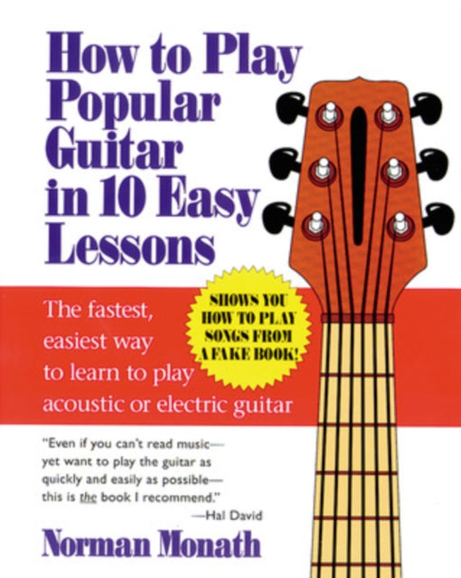 Book cover of: How to Play Popular Guitar in 10 Easy Lessons