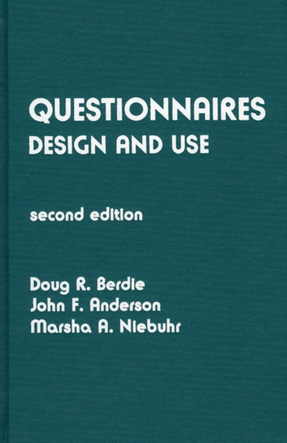 Book cover of: Questionnaires. By: Berdie Douglas R.