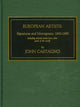 Book cover of: European Artists