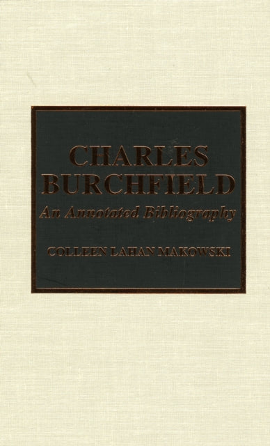 Book cover of: Charles Burchfield