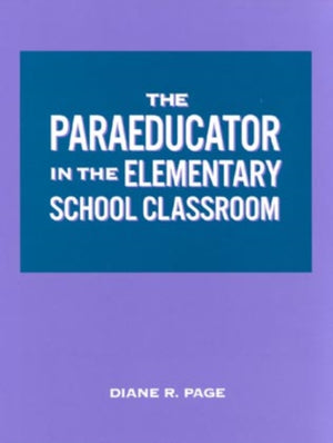 Paraeducator in the Elementary School Classroom