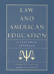 Book cover of: Law and American Education. By: Karen Palestini Falk