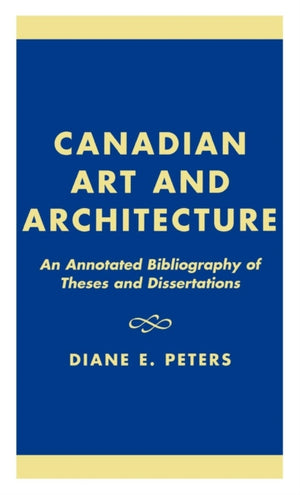 Canadian Art and Architecture