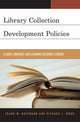Book cover of: Library Collection Development Policies. By: Hoffmann Frank
