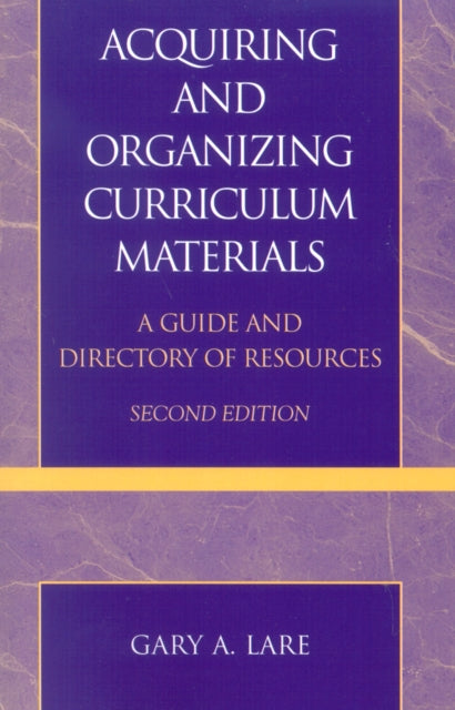 Book cover of: Acquiring and Organizing Curriculum Materials