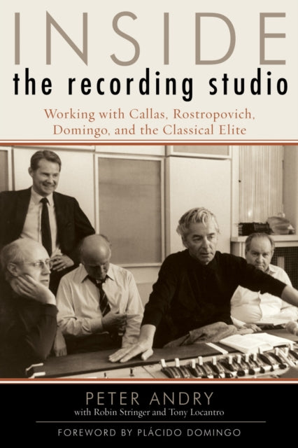 Book cover of: Inside the Recording Studio. By: Peter Andry