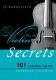 Book cover of: Violin Secrets. By: Jo Nardolillo
