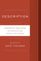 Book cover of: Description. By: Kate Theimer