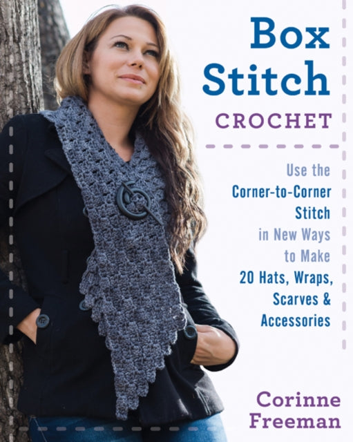 Book cover of: Box Stitch Crochet. By: Corinne Freeman