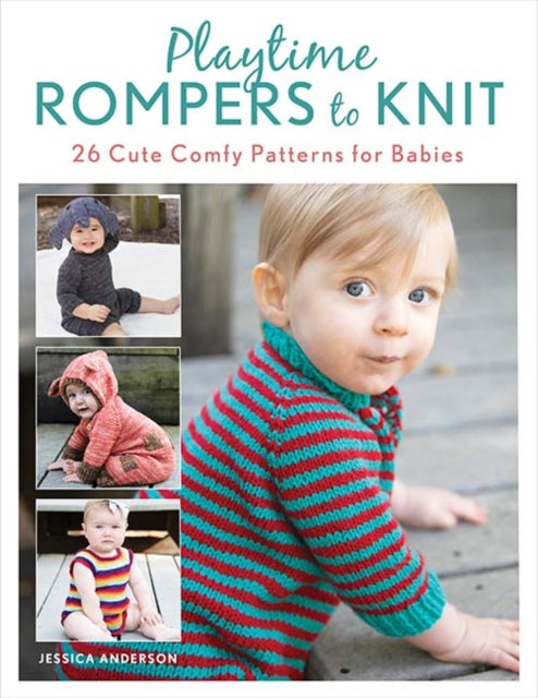 Book cover of: Playtime Rompers to Knit. By: Jessica ANDERSON