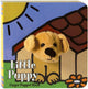 Little Puppy: Finger Puppet Book 9780811857710 Meagan Bennett