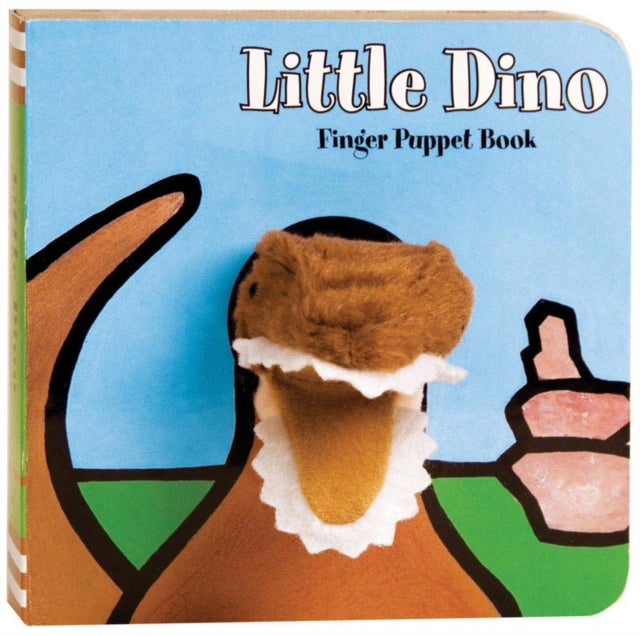 Book cover of: Little Dino: Finger Puppet Book