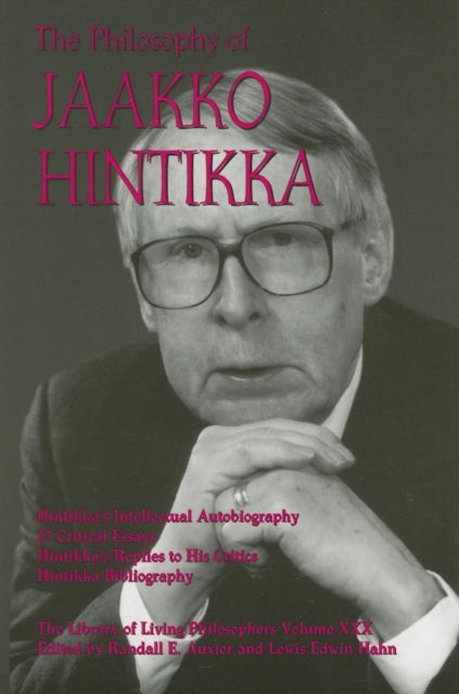 Book cover of: Philosophy of Jaakko Hintikka