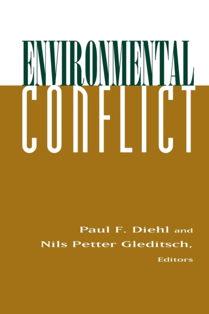 Book cover of: Environmental Conflict. By: Paul F. Diehl