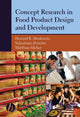 Book cover of: Concept Research in Food Product Design and Development. By: Howard R. Moskowitz